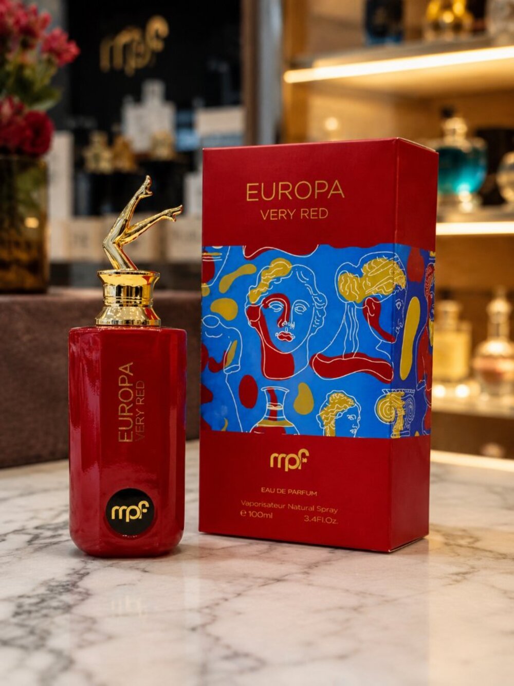 MPF EUROPA Very Red EDP For Woman 100ML 3.4FL,OZ